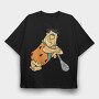 The Flintstones 4, Tricou Oversize Barbati (Unisex)