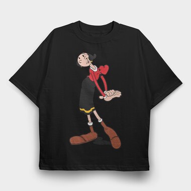 Popeye 3, Tricou Oversize Barbati (Unisex)