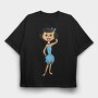 The Flintstones 5, Tricou Oversize Barbati (Unisex)