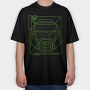 Doom 1, Tricou Oversize Barbati (Unisex)