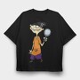 Cartoon Retro Ed Edd N Eddy 3, Tricou Oversize Barbati (Unisex)