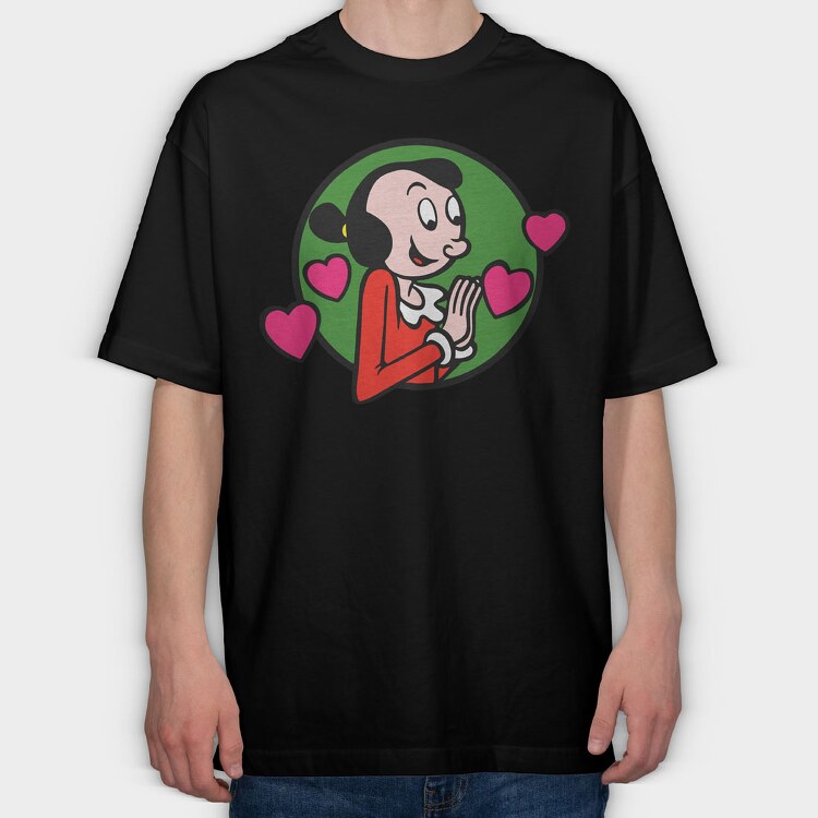 Popeye 5, Tricou Oversize Barbati (Unisex)