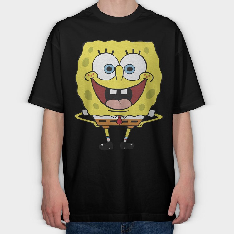 SpongeBob 6, Tricou Oversize Barbati (Unisex)