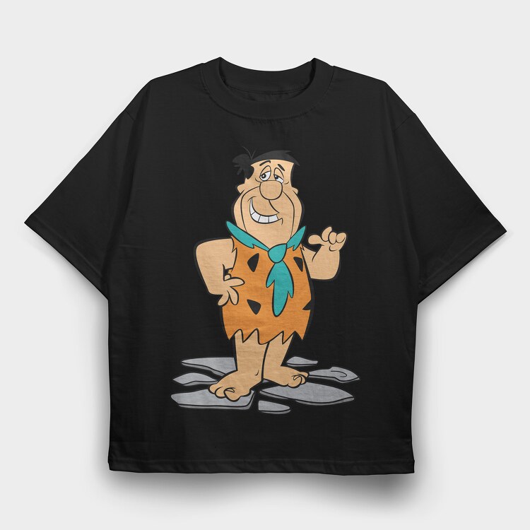 The Flintstones 7, Tricou Oversize Barbati (Unisex)