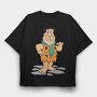 The Flintstones 7, Tricou Oversize Barbati (Unisex)