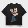 Popeye 6, Tricou Oversize Barbati (Unisex)