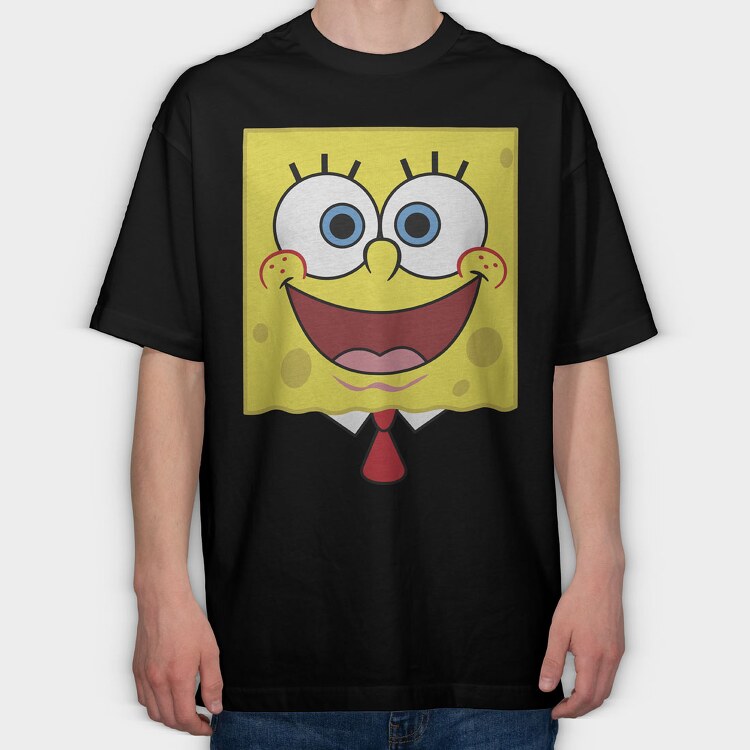 SpongeBob 7, Tricou Oversize Barbati (Unisex)