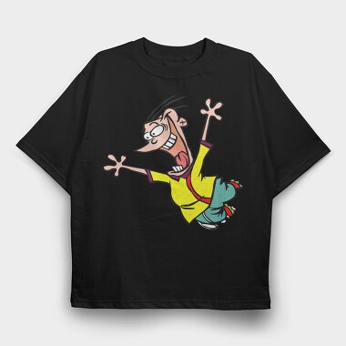 Cartoon Retro Ed Edd N Eddy 5, Tricou Oversize Barbati (Unisex)