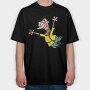 Cartoon Retro Ed Edd N Eddy 5, Tricou Oversize Barbati (Unisex)