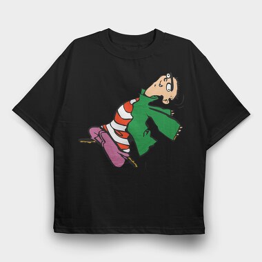 Cartoon Retro Ed Edd N Eddy 6, Tricou Oversize Barbati (Unisex)