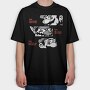 The Good the Bad the Ugly Mario, Tricou Oversize Barbati (Unisex)