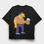 Barney Gumble, Tricou Oversize Barbati (Unisex)