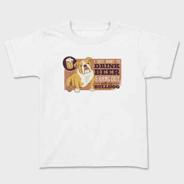 Beer & Bulldog, Tricou Copii