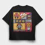 Mario Bros 2, Tricou Oversize Barbati (Unisex)