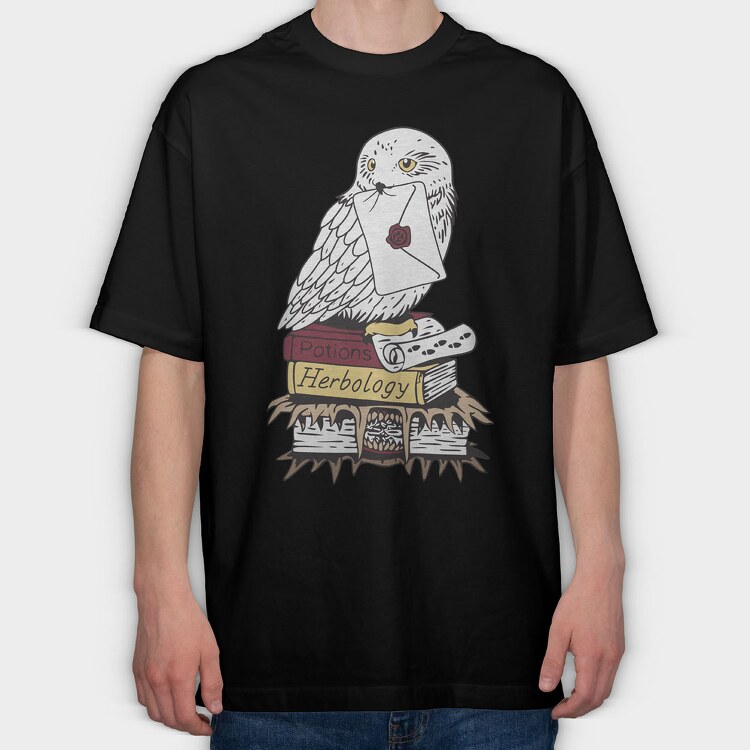 Potions Herbology Harry Potter, Tricou Oversize Barbati (Unisex)