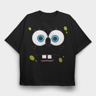 SpongeBob face 13, Tricou Oversize Barbati (Unisex)