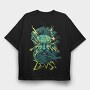 Mythology Zeus, Tricou Oversize Barbati (Unisex)