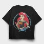 Princess Rockstar 11, Tricou Oversize Barbati (Unisex)