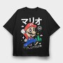 Mario Design 3, Tricou Oversize Barbati (Unisex)