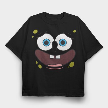 SpongeBob face 15, Tricou Oversize Barbati (Unisex)