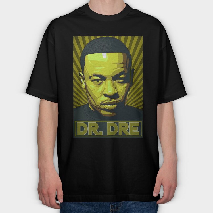 Dr Dre, Tricou Oversize Barbati (Unisex)