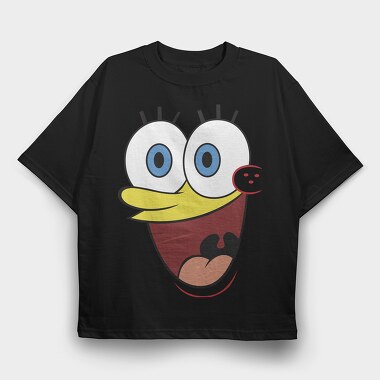 SpongeBob face 16, Tricou Oversize Barbati (Unisex)
