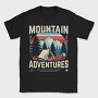Mountain Adventures Retro Camping, Tricou Barbati (Unisex)