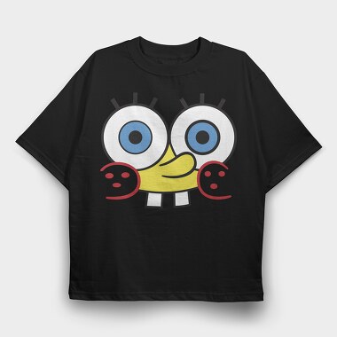 SpongeBob face 17, Tricou Oversize Barbati (Unisex)
