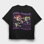 The Powerpuff Girls 4, Tricou Oversize Barbati (Unisex)