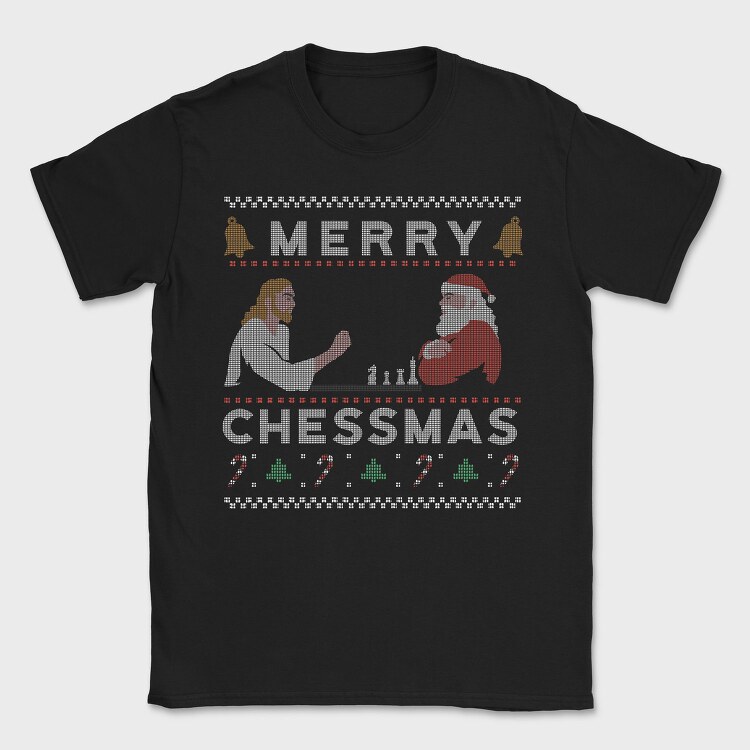 Merry Chessmas, Tricou Barbati (Unisex)