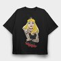 Princess Rockstar 5, Tricou Oversize Barbati (Unisex)