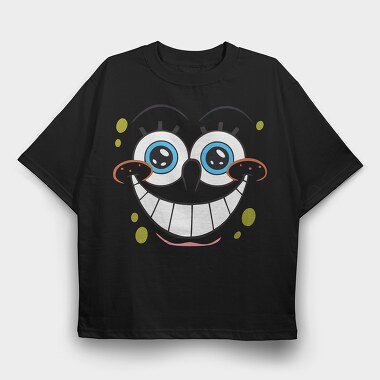 SpongeBob face 18, Tricou Oversize Barbati (Unisex)