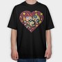 The Powerpuff Girls 5, Tricou Oversize Barbati (Unisex)