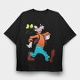 Cartoon Retro Goofy 5, Tricou Oversize Barbati (Unisex)