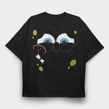 SpongeBob face 4, Tricou Oversize Barbati (Unisex)