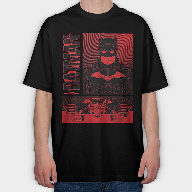Batman 16, Tricou Oversize Barbati (Unisex)
