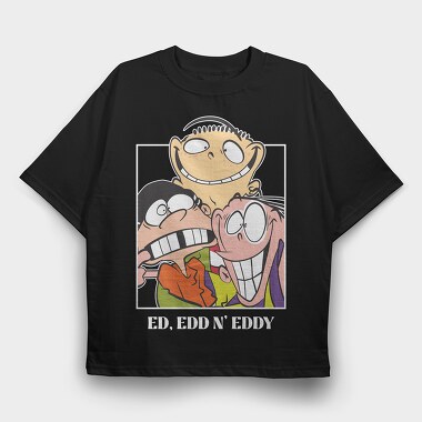 Ed Edd N Eddy, Tricou Oversize Barbati (Unisex)