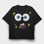 SpongeBob face 6, Tricou Oversize Barbati (Unisex)