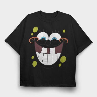 SpongeBob face 9, Tricou Oversize Barbati (Unisex)