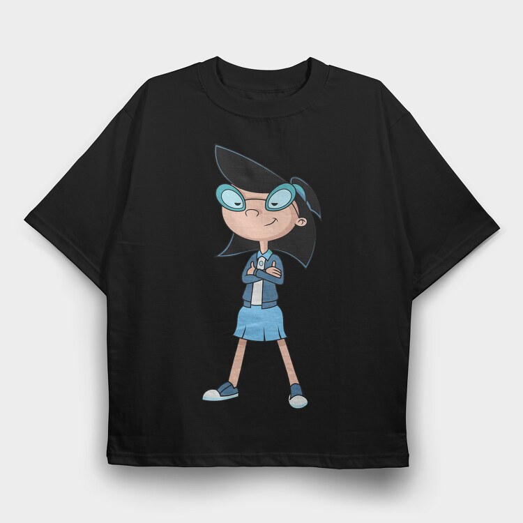 Cartoon Retro Hey Arnold 4, Tricou Oversize Barbati (Unisex)
