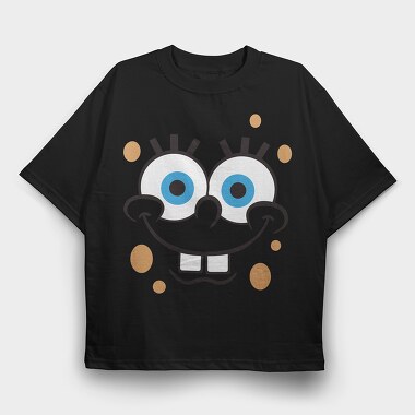 SpongeBob Faces 1, Tricou Oversize Barbati (Unisex)