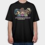 The Powerpuff Girls Jazmin Megara, Tricou Oversize Barbati (Unisex)