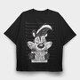 Prisoner Pep Le Pew, Tricou Oversize Barbati (Unisex)