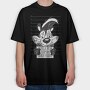 Prisoner Pep Le Pew, Tricou Oversize Barbati (Unisex)