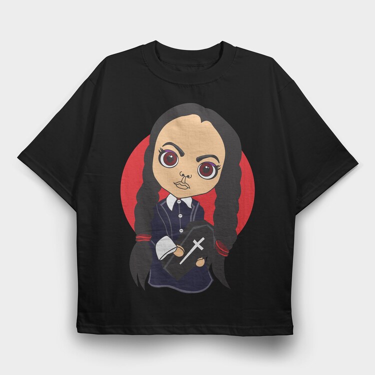 Merlina 6, Tricou Oversize Barbati (Unisex)