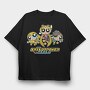 The Powerpuff Girls Sailor, Tricou Oversize Barbati (Unisex)