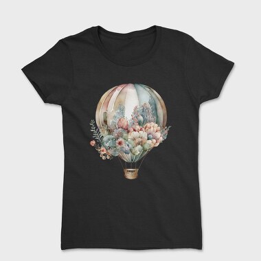 Balloon Floral Voyage, Tricou Femei