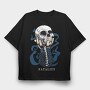 Fatality Mortal Kombat, Tricou Oversize Barbati (Unisex)
