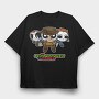 The Powerpuff Girls Terror, Tricou Oversize Barbati (Unisex)