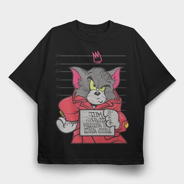 Prisoner Tom, Tricou Oversize Barbati (Unisex)